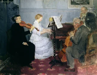 Kammermusikkonzert, ca. 1885-90